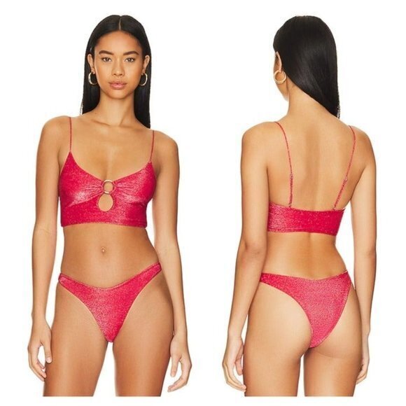 Tularosa New Again Top and Bottom - Spiced Coral